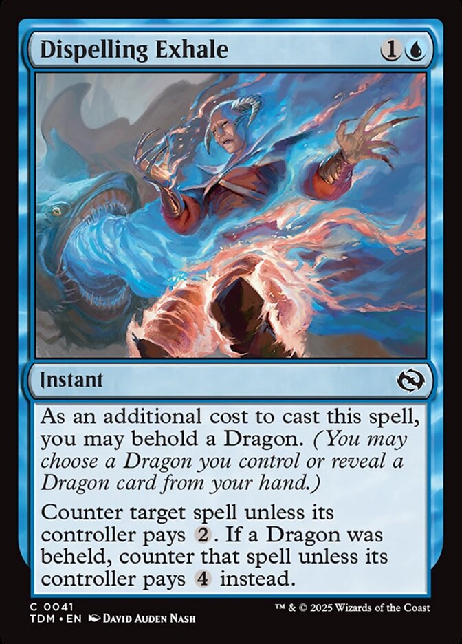 Dispelling Exhale 41 (Tarkir: Dragonstorm) 