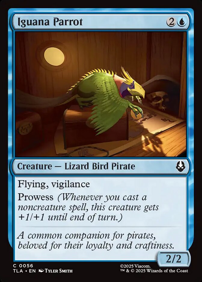 Iguana Parrot 56/286 (Avatar: The Last Airbender) 