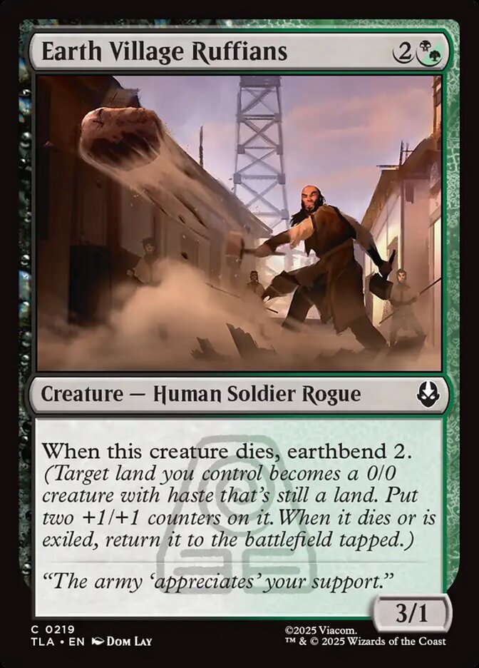 Earth Village Ruffians 219 (Avatar: The Last Airbender) 