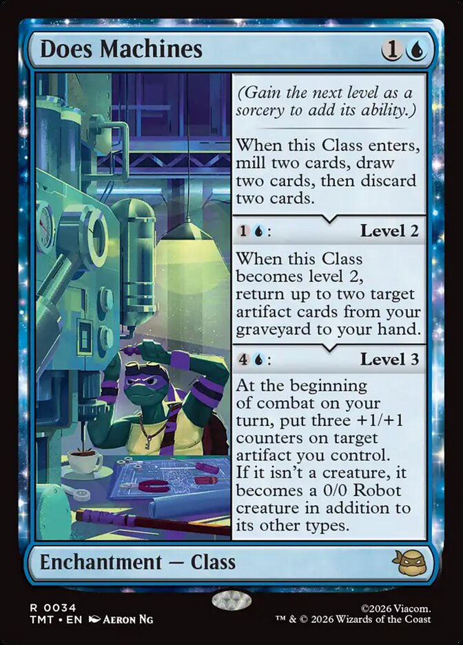 Does Machines 34 (Teenage Mutant Ninja Turtles) 