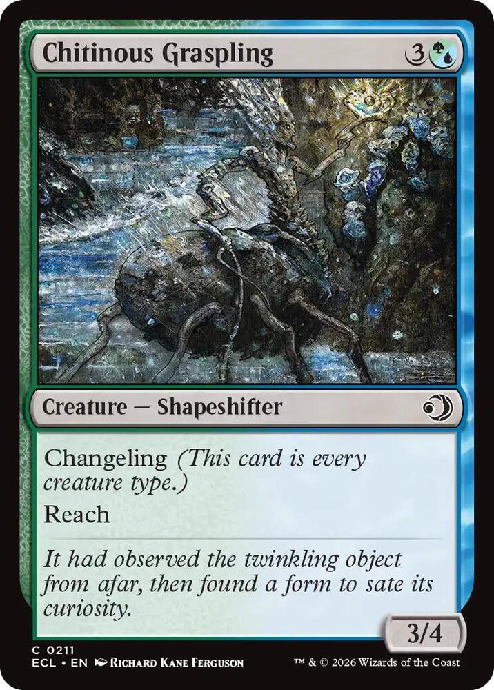 Chitinous Graspling 211 (Lorwyn Eclipsed) 
