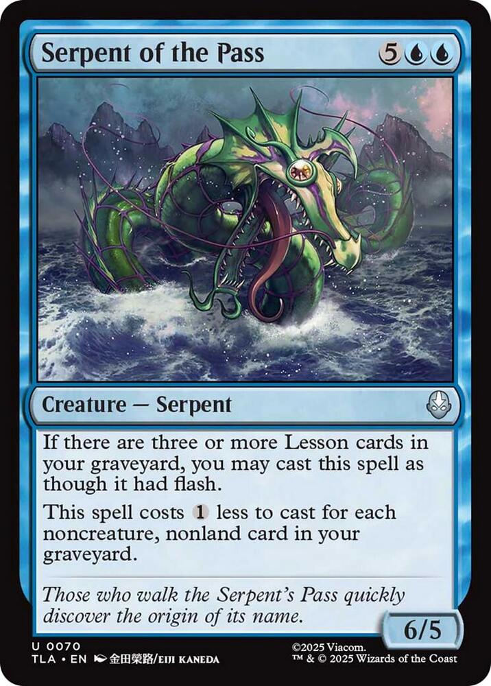 Serpent of the Pass 70/286 (Avatar: The Last Airbender) 