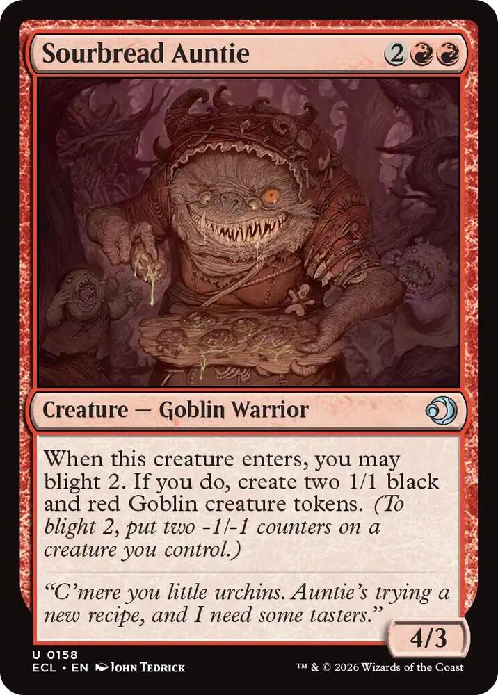 Sourbread Auntie 158/273 (Lorwyn Eclipsed) 