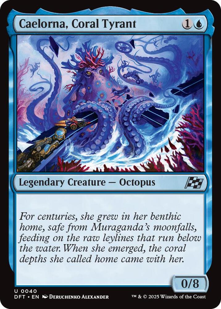 Caelorna, Coral Tyrant 40/291 (Aetherdrift) 