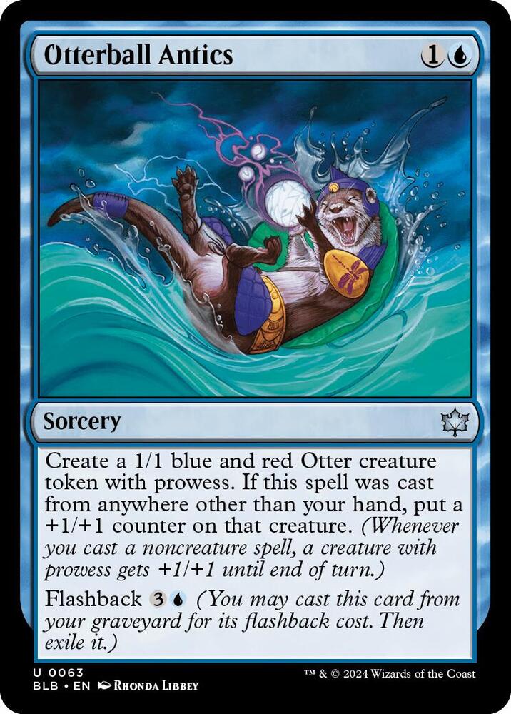 Otterball Antics 63 (Bloomburrow) 
