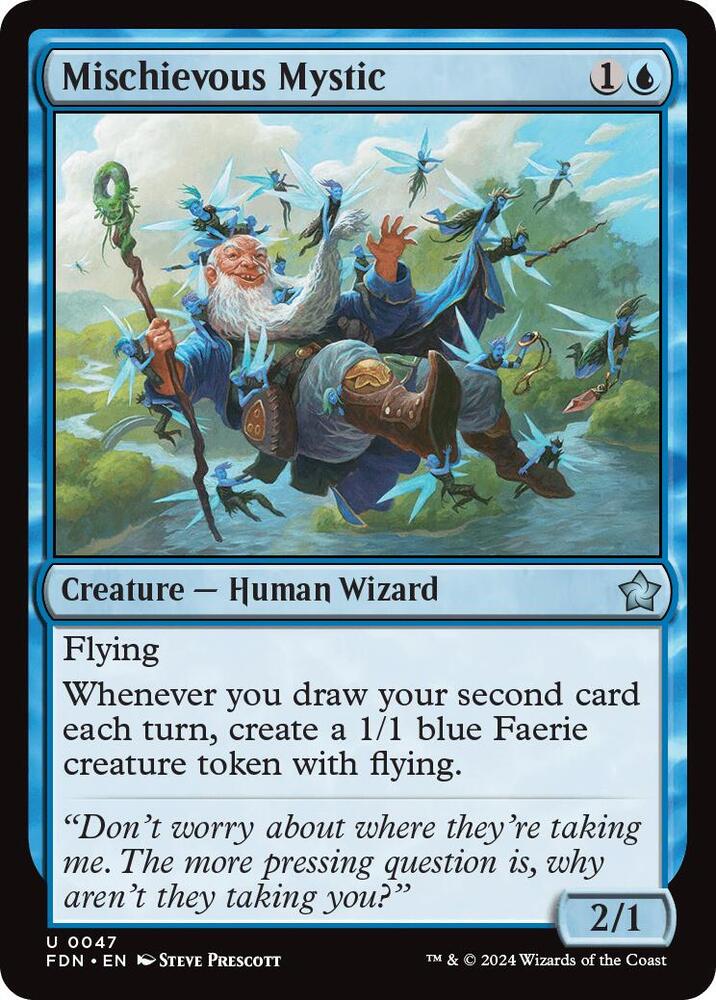 Mischievous Mystic 47/291 (Foundations) 