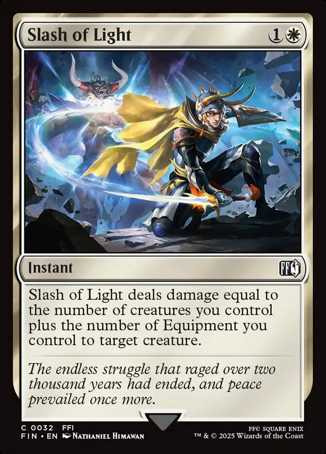 Slash of Light 32/309 (FINAL FANTASY) 