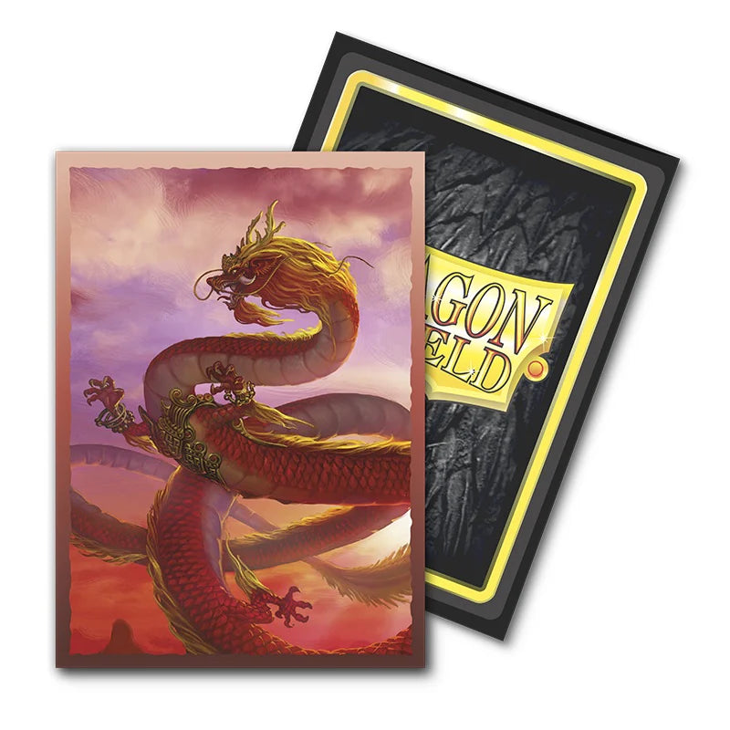 Dragon Shield Sleeves (100 Sleeves) Standard Size  - Chinese New Year: Year of the Wood Dragon '24