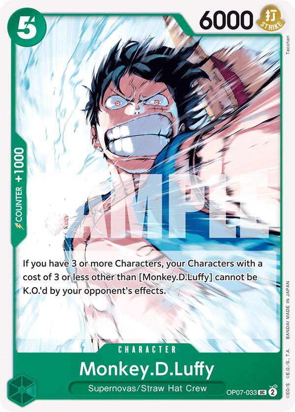 Monkey.D.Luffy OP07-033 (500 Years in the Future) 
