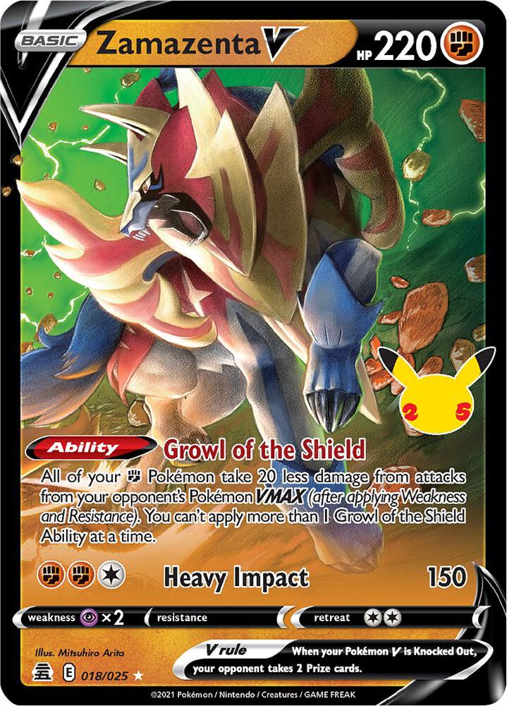 Zamazenta V (Celebrations - CLB)(018/025)