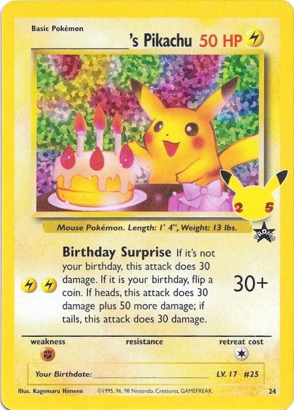 ______'s Pikachu (CCC: Celebrations: Classic Collection)(24)