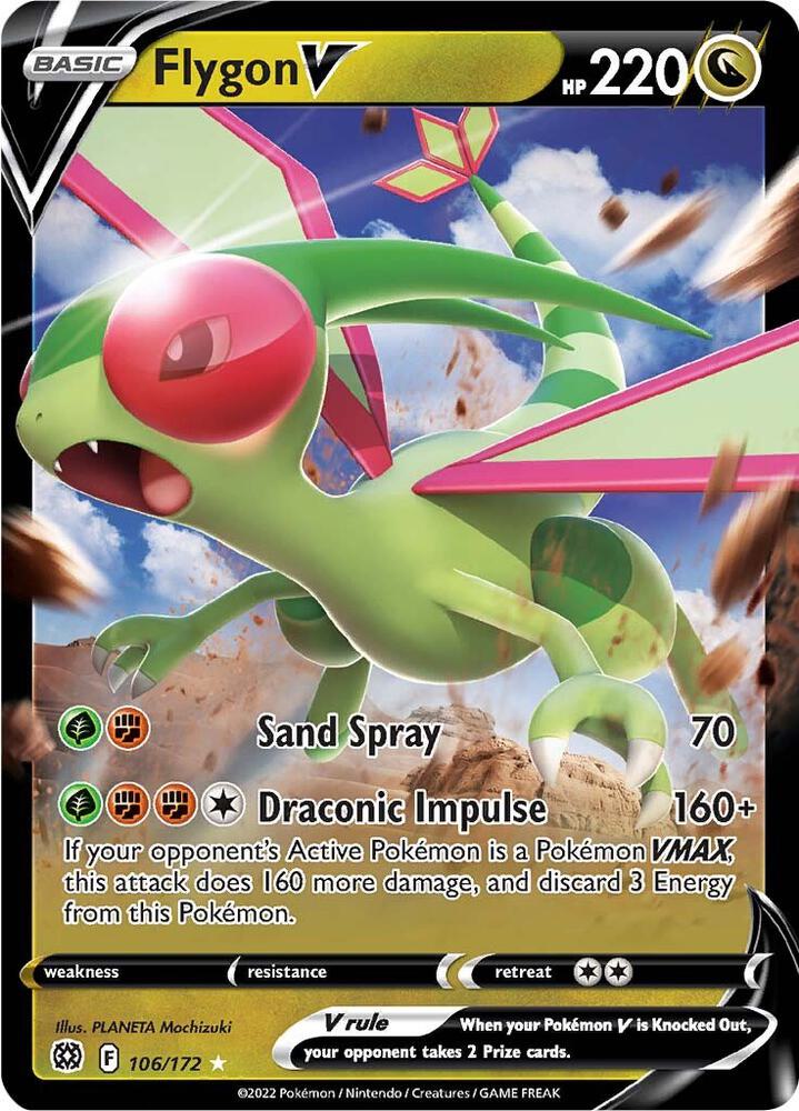 Flygon V (SWSH09: Brilliant Stars)(106/172)