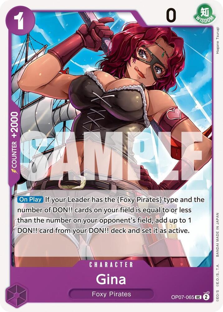 Gina OP07-065 (500 Years in the Future) 