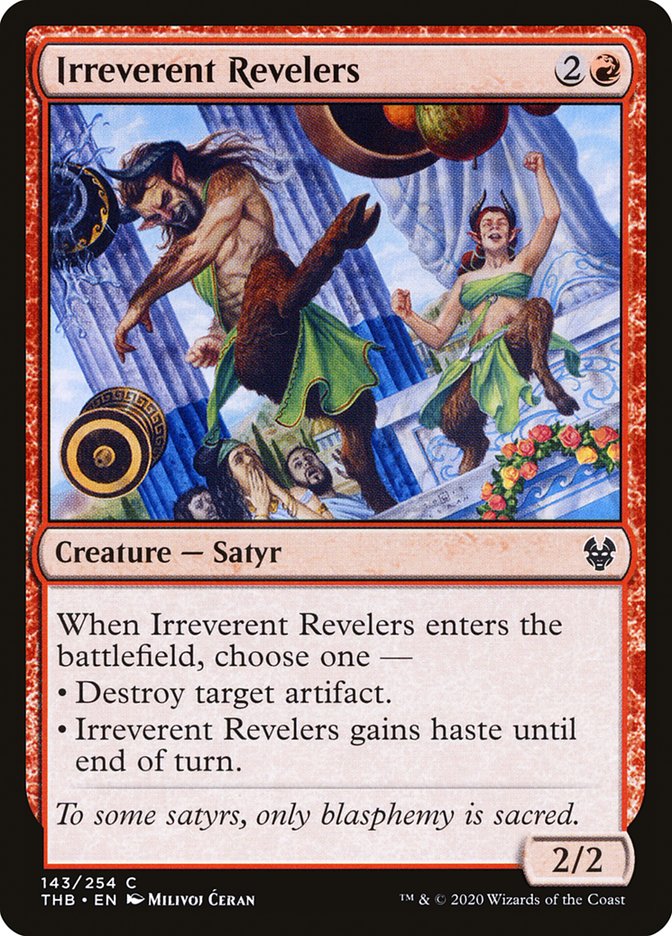 Irreverent Revelers 143/254 (Theros Beyond Death) 