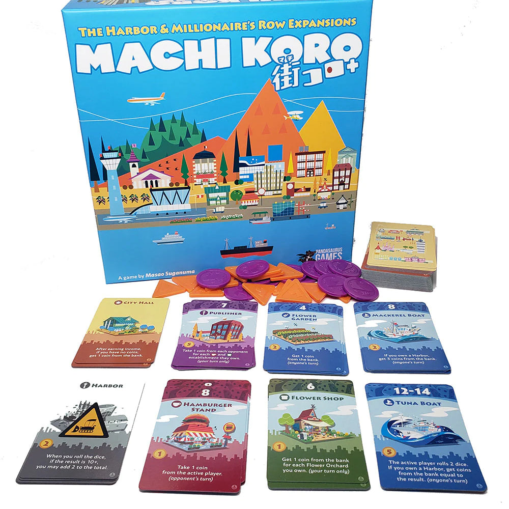 
                  
                    Machi Koro The Harbour & Millionaire's Row Expansions
                  
                