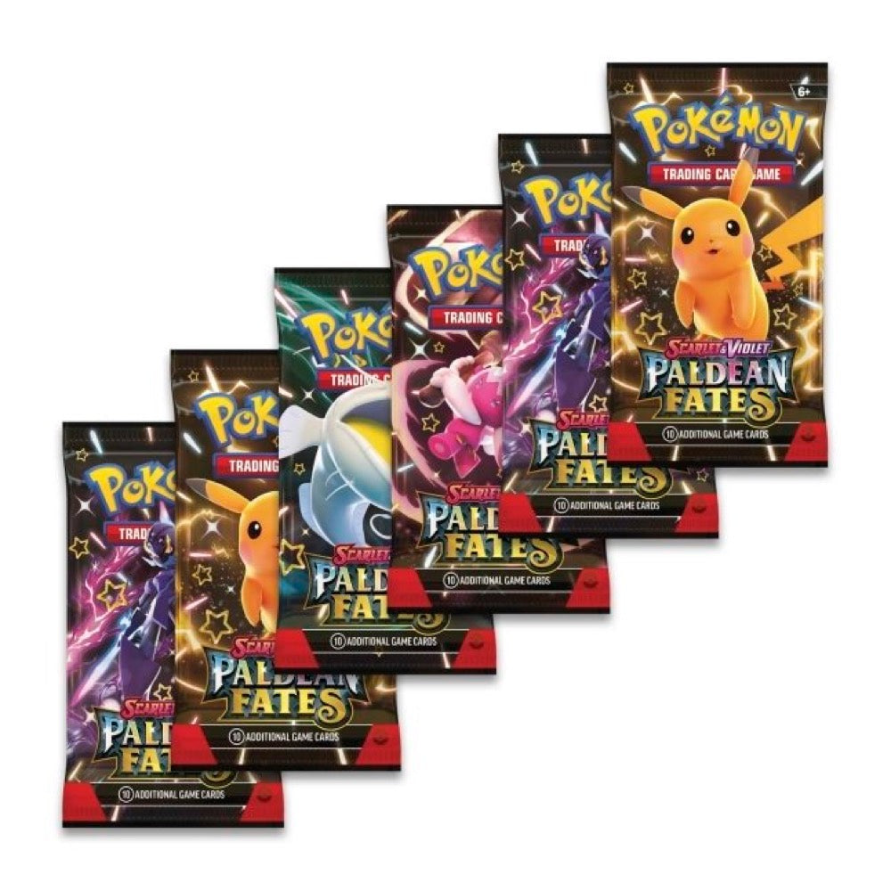 
                  
                    Pokemon TCG SV 4.5 Paldean Fates Booster Bundle
                  
                