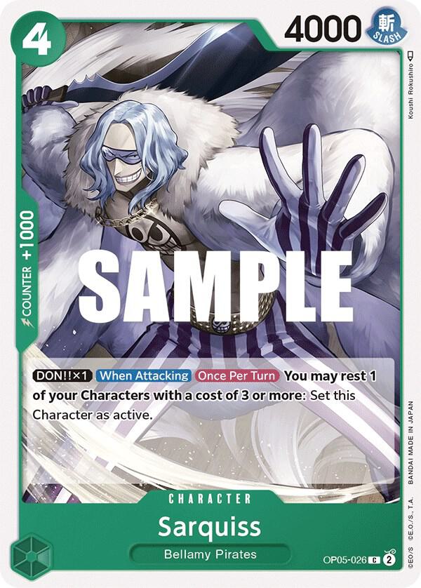 Sarquiss OP05-026 (Awakening of the New Era) 