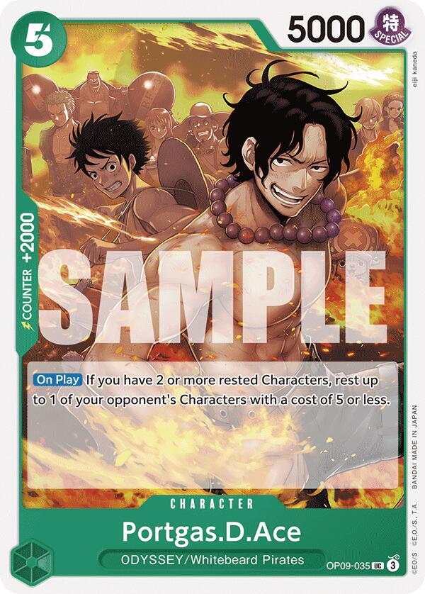 Portgas.D.Ace OP09-035 (Emperors in the New World) 