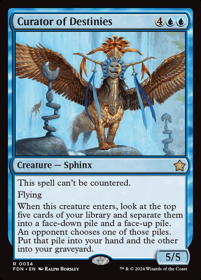 Curator of Destinies 34/291 (Foundations) 