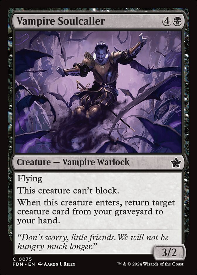 Vampire Soulcaller 75 (Foundations) 