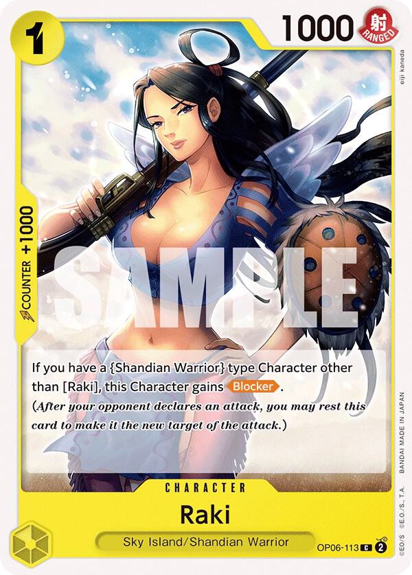 Raki OP06-113 (Wings of the Captain) 
