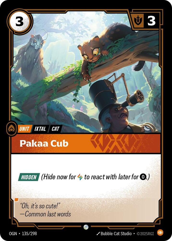 Pakaa Cub 135/298 (Origins) 