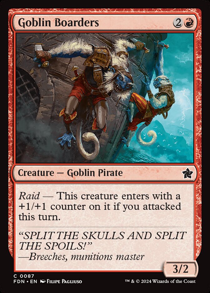 Goblin Boarders 87/291 (Foundations) 