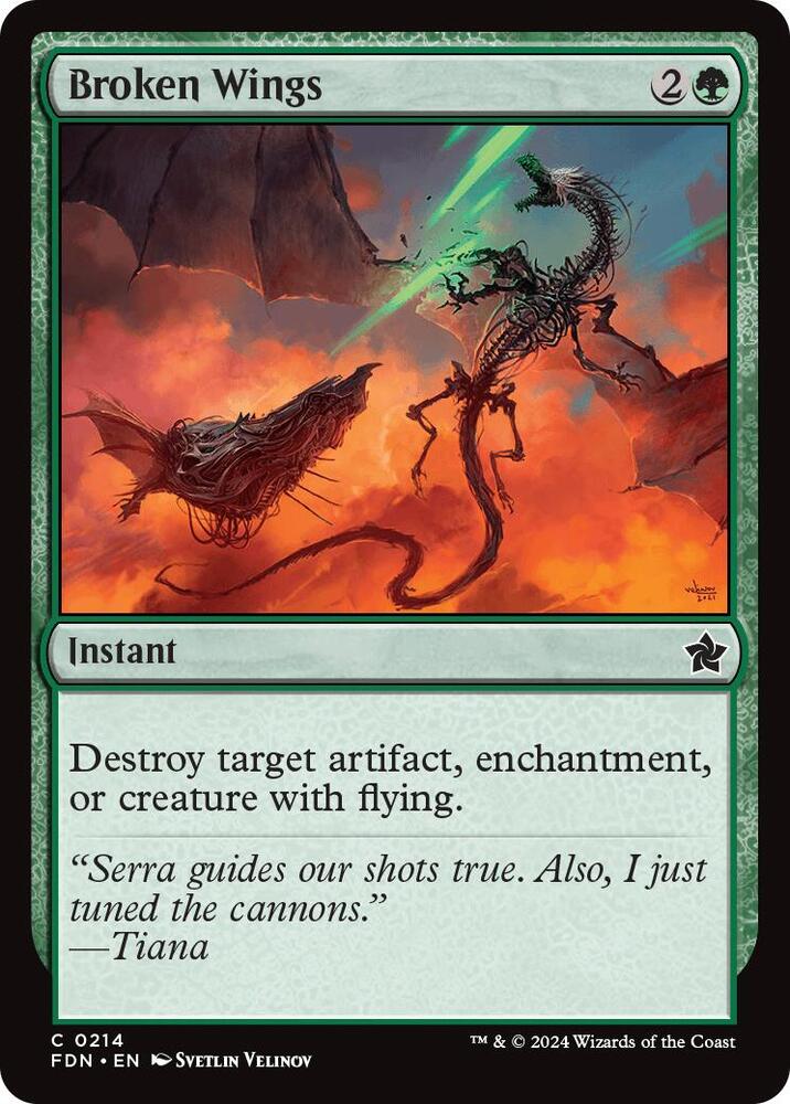 Broken Wings 214/291 (Foundations) 
