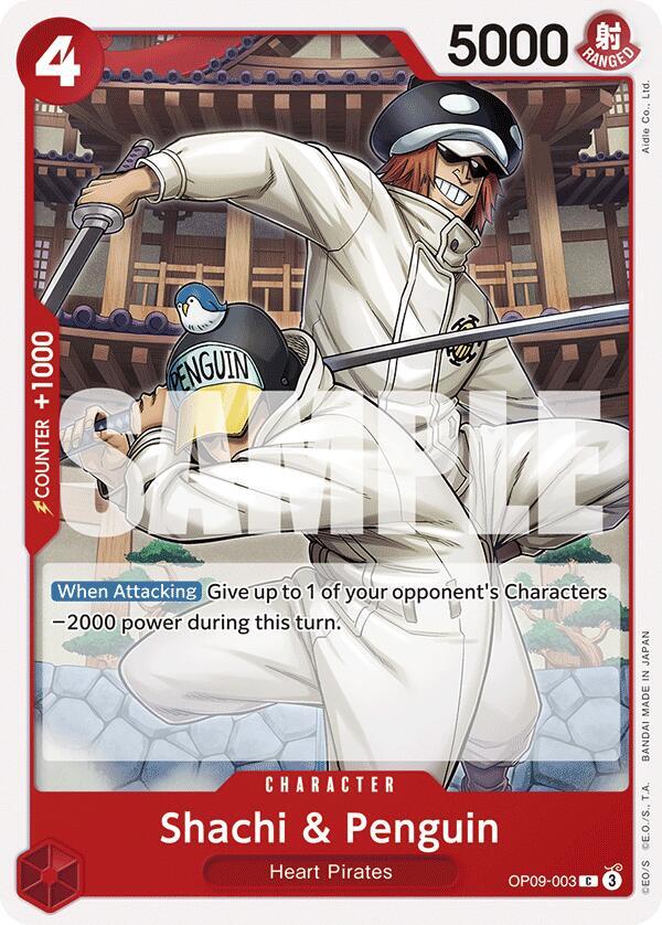 Shachi & Penguin OP09-003 (Emperors in the New World) 