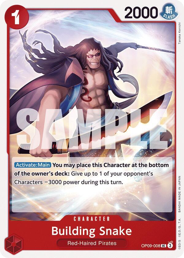Building Snake OP09-008 (Emperors in the New World) 