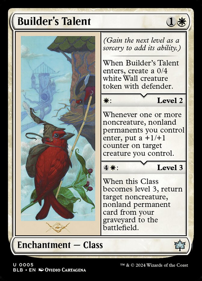 Builder's Talent 5 (Bloomburrow) 
