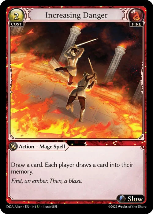 Increasing Danger (Dawn Of Ashes)(DOA-144) [Alter Edition]