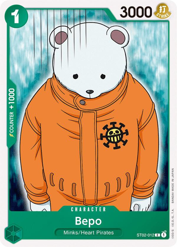 Bepo ST02-012 (Starter Deck 2: Worst Generation) 