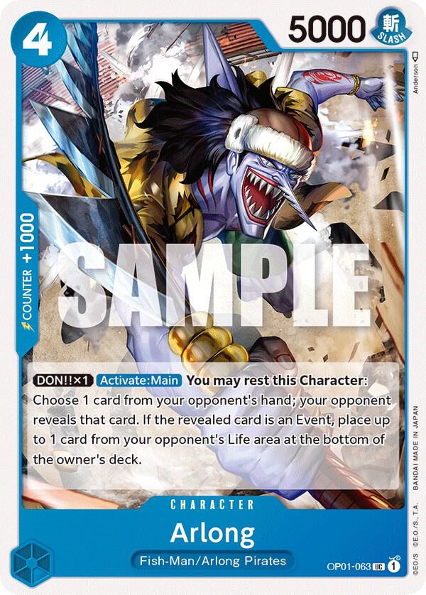 Arlong OP01-063 (Romance Dawn) 