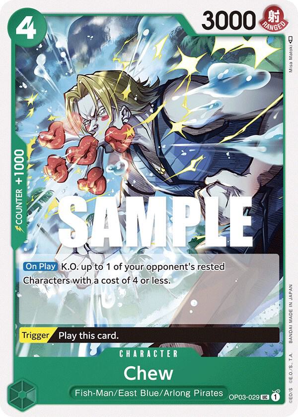 Chew OP03-029 (Pillars of Strength) 