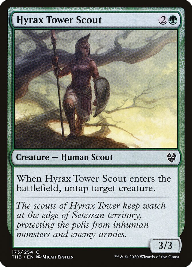 Hyrax Tower Scout 173/254 (Theros Beyond Death) 