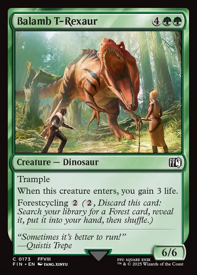Balamb T-Rexaur 173/309 (FINAL FANTASY) 