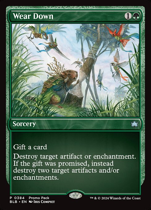 Wear Down - Foil Promo (Bloomburrow)(BLB-P-0384)
