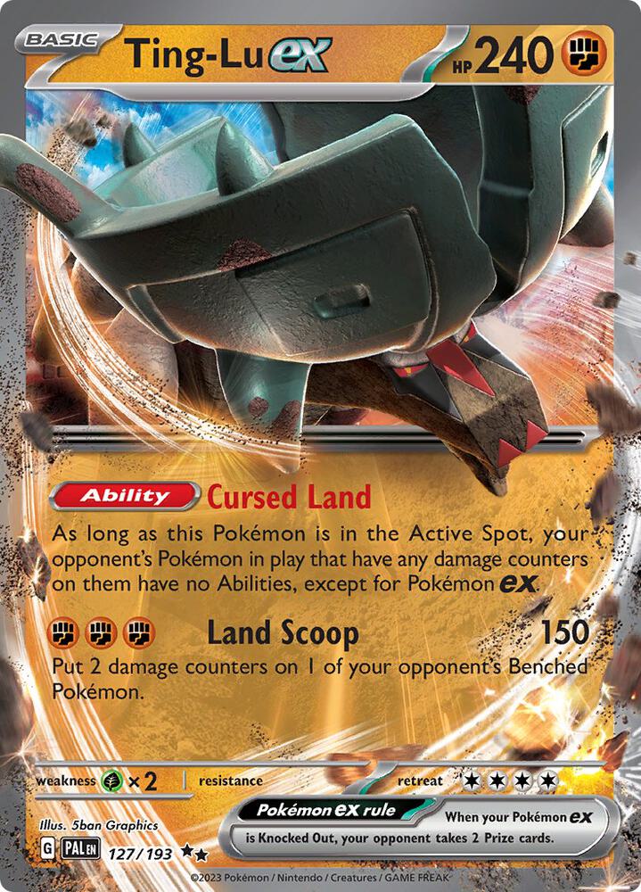 Ting-Lu EX (SV02: Paldea Evolved)(127/193)
