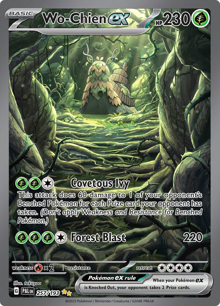 Wo-Chien EX (SV02: Paldea Evolved)[Special Illustration Rare](257/193)