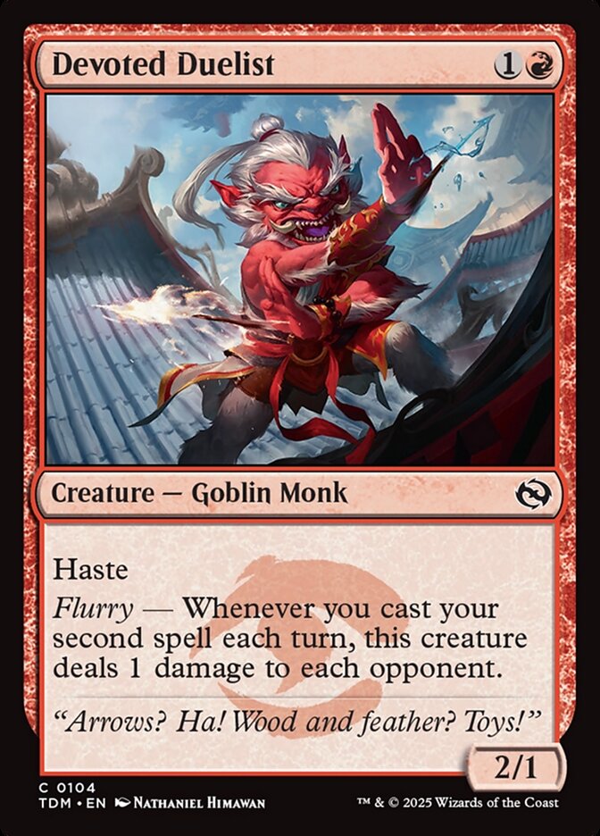 Devoted Duelist 104 (Tarkir: Dragonstorm) 