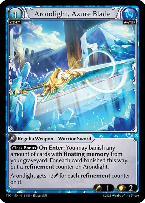 Arondight, Azure Blade (Fractured Crown)(FTC-015)