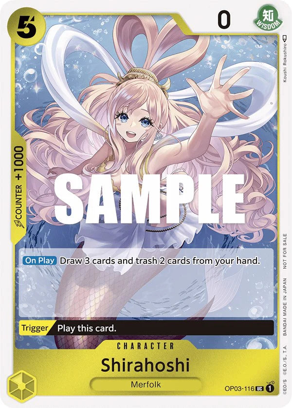 Shirahoshi (Pillars of Strength)[Alternative Art][Dash Pack](OP03-116)