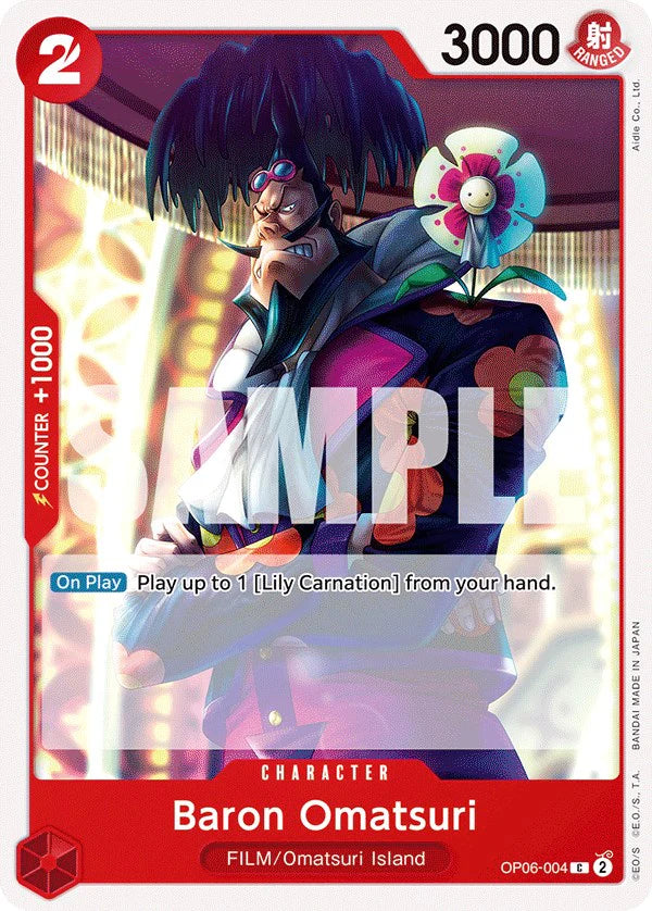 Baron Omatsuri (Wings of the Captain)(OP06-004)
