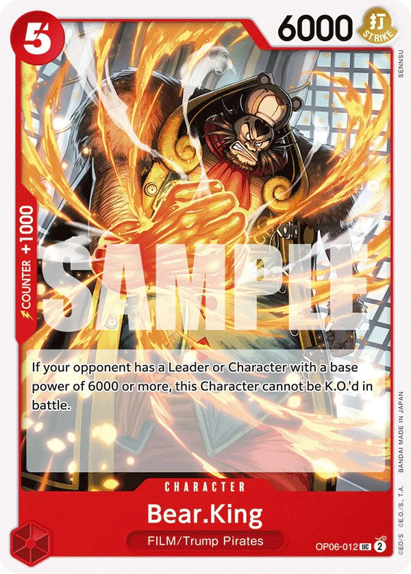 Bear.King (Wings of the Captain)(OP06-012)