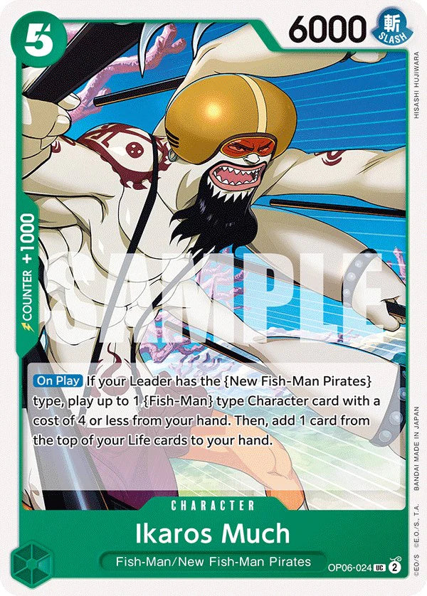 Ikaros Much (Wings of the Captain)(OP06-024)