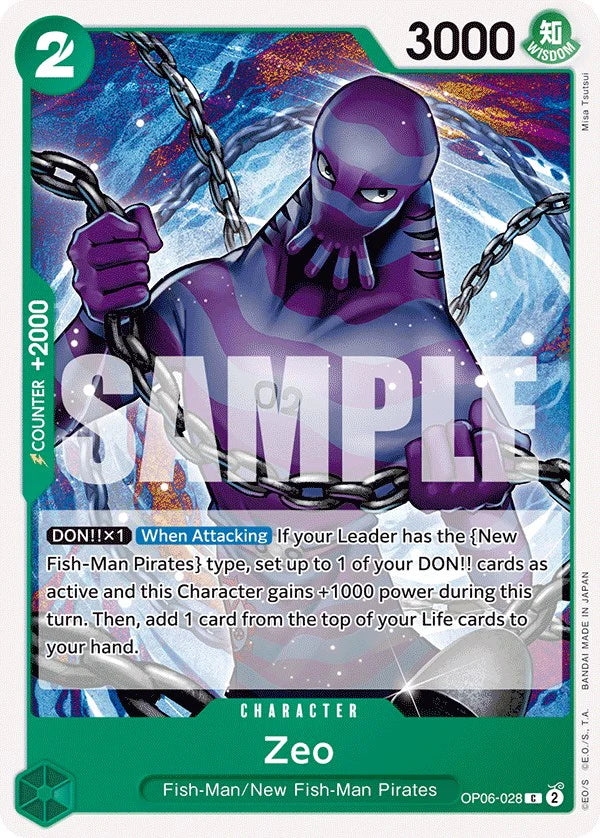 Zeo (Wings of the Captain)(OP06-028)