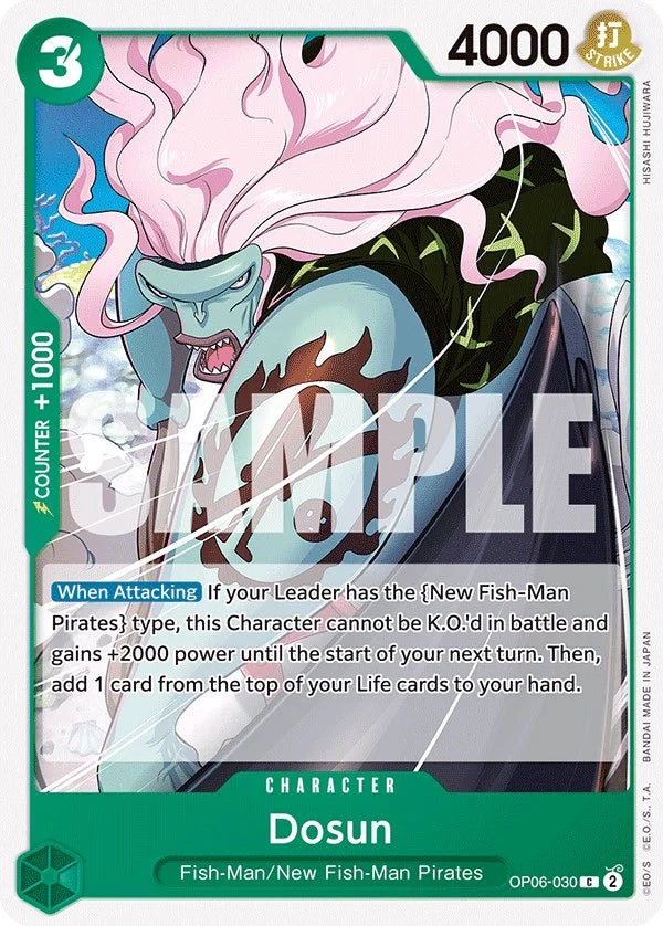 Dosun (Wings of the Captain)(OP06-030)
