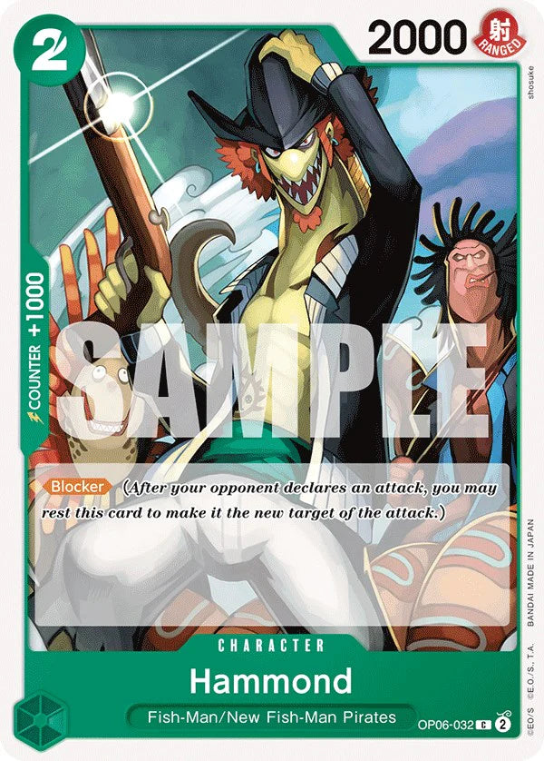 Hammond (Wings of the Captain)(OP06-032)