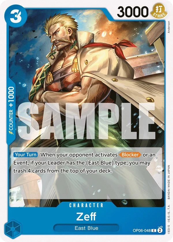 Zeff (Wings of the Captain)(OP06-048)